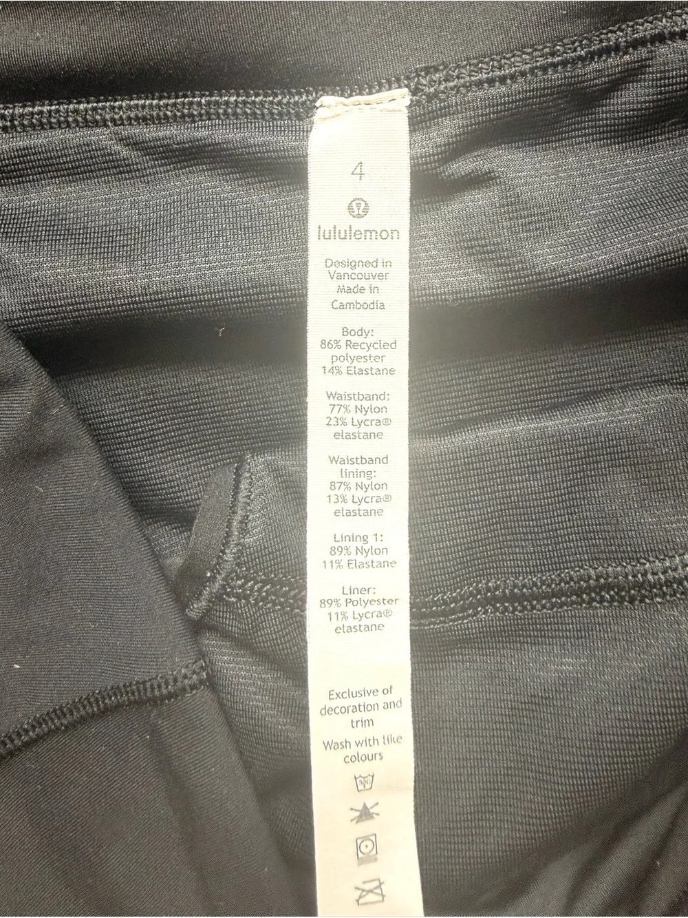 Lululemon Size 4 Athletic Run Times Short II *4